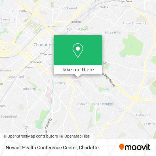 Novant Health Conference Center map