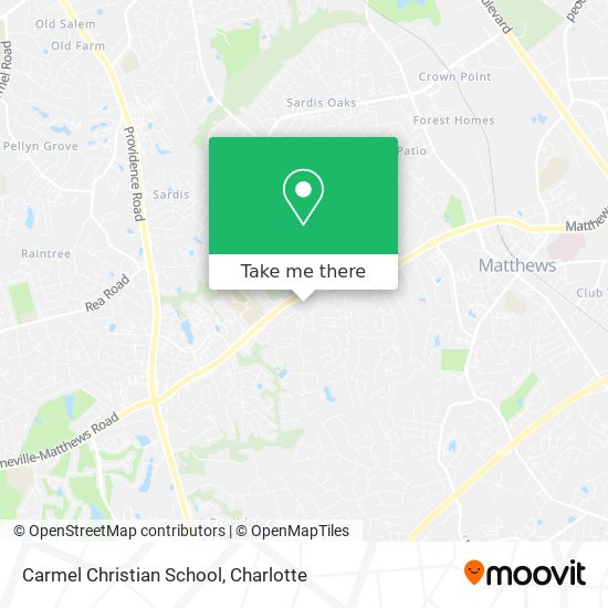 Mapa de Carmel Christian School