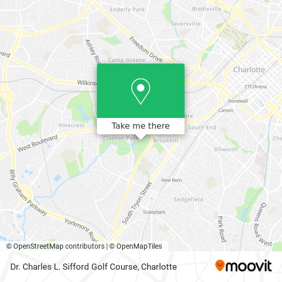 Dr. Charles L. Sifford Golf Course map