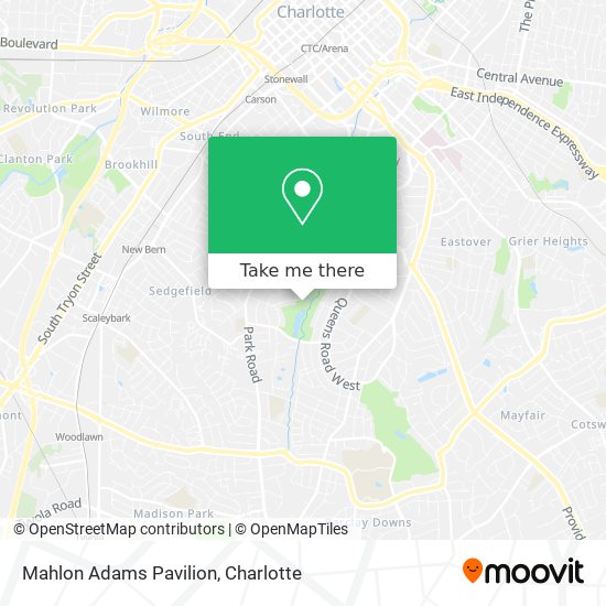 Mahlon Adams Pavilion map