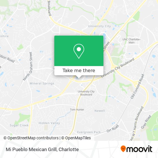 Mi Pueblo Mexican Grill map