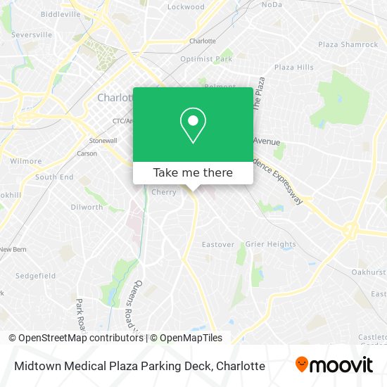 Midtown Medical Plaza Parking Deck map