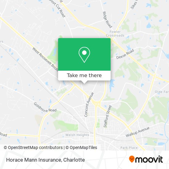 Horace Mann Insurance map