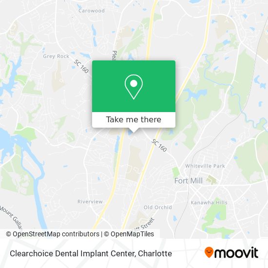 Clearchoice Dental Implant Center map