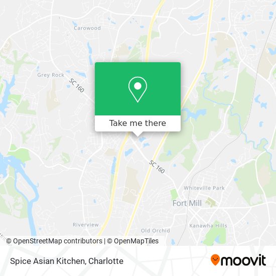 Mapa de Spice Asian Kitchen