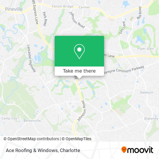 Mapa de Ace Roofing & Windows