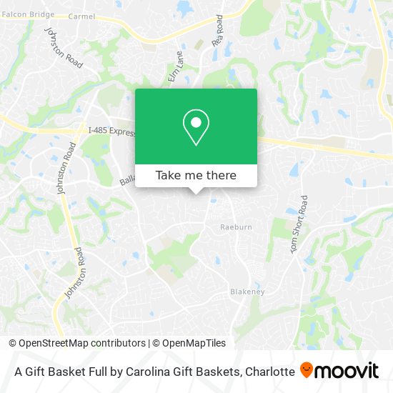 A Gift Basket Full by Carolina Gift Baskets map