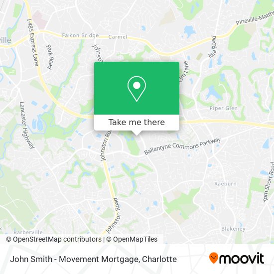 John Smith - Movement Mortgage map