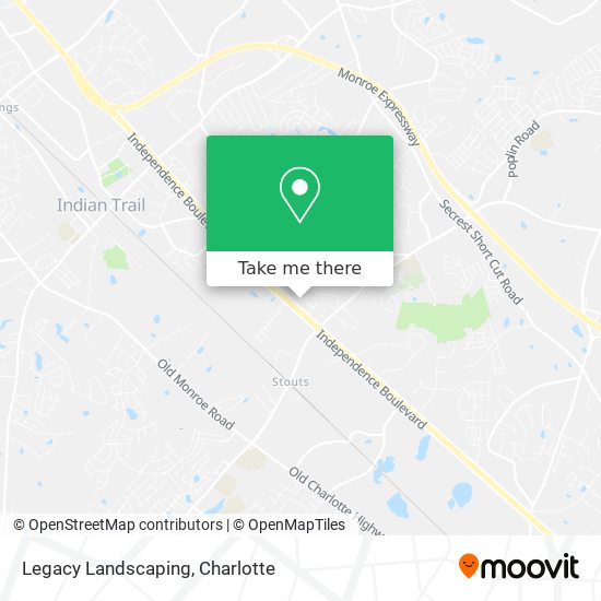 Mapa de Legacy Landscaping