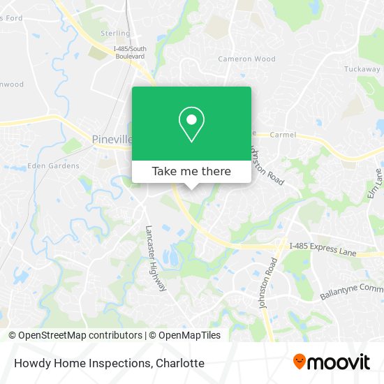 Mapa de Howdy Home Inspections