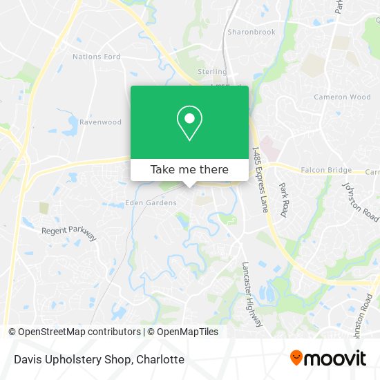 Davis Upholstery Shop map