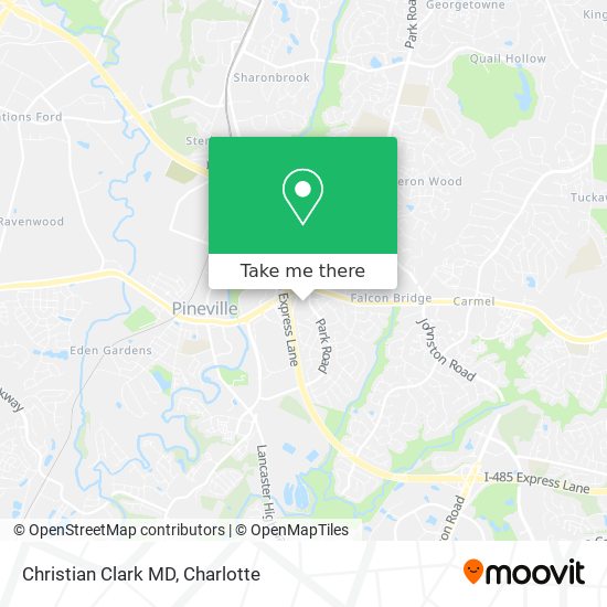 Christian Clark MD map