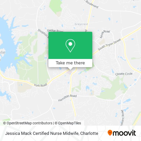 Jessica Mack Certified Nurse Midwife map