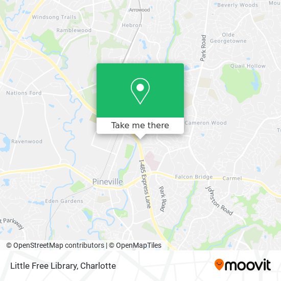 Mapa de Little Free Library