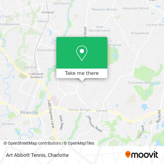 Art Abbott Tennis map