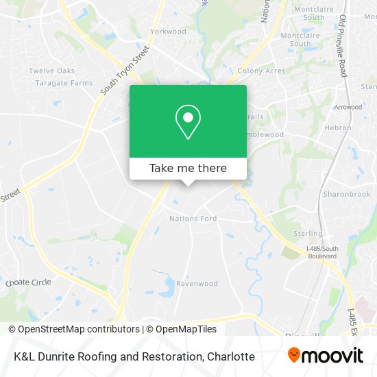 K&L Dunrite Roofing and Restoration map