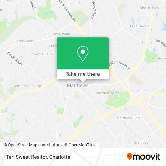 Teri Sweet Realtor map