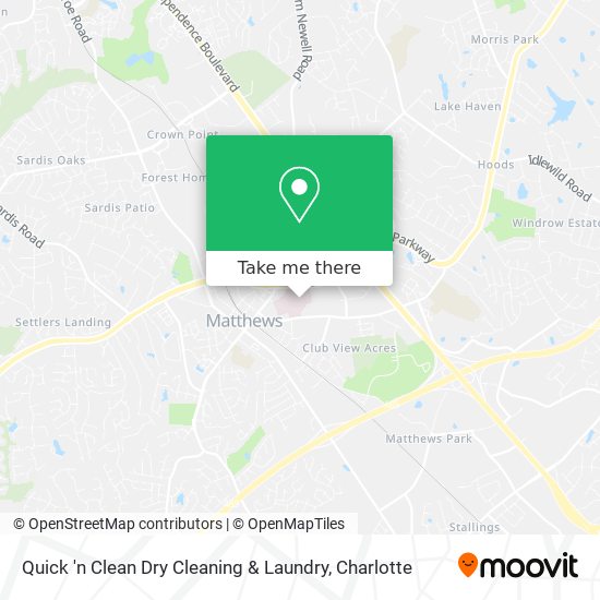 Quick 'n Clean Dry Cleaning & Laundry map
