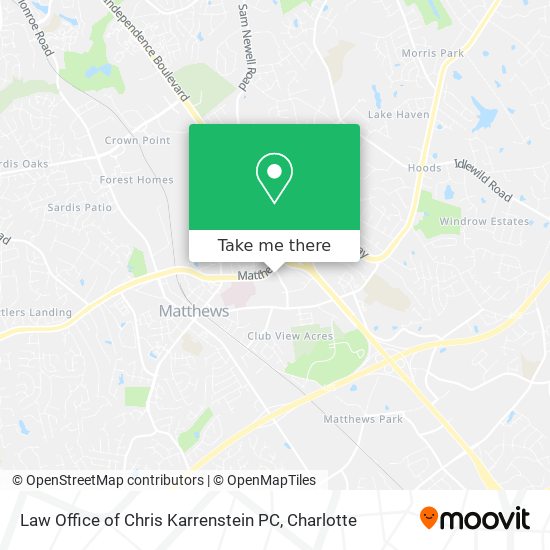 Mapa de Law Office of Chris Karrenstein PC