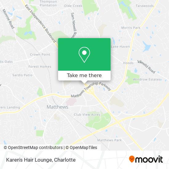 Mapa de Karen's Hair Lounge