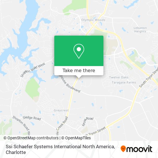 Mapa de Ssi Schaefer Systems International North America