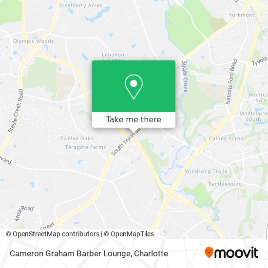 Mapa de Cameron Graham Barber Lounge