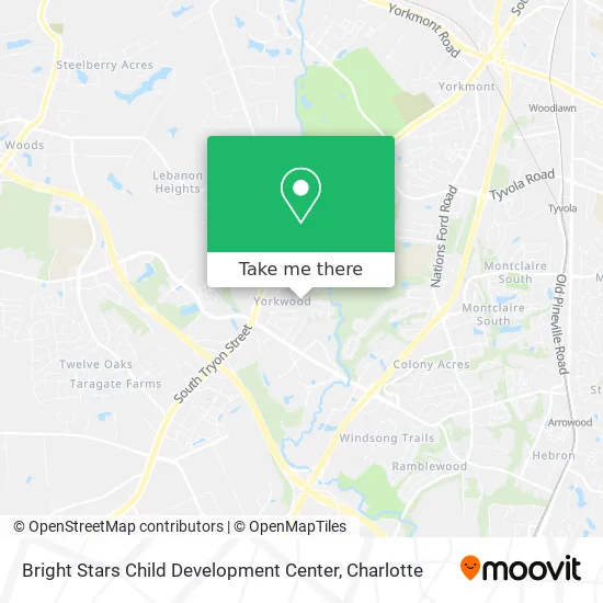 Bright Stars Child Development Center map