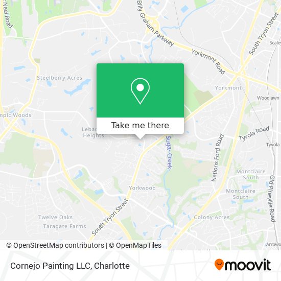 Mapa de Cornejo Painting LLC