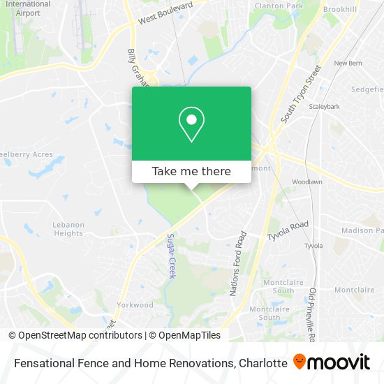 Fensational Fence and Home Renovations map