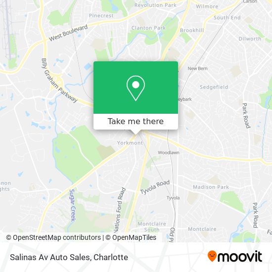 Mapa de Salinas Av Auto Sales