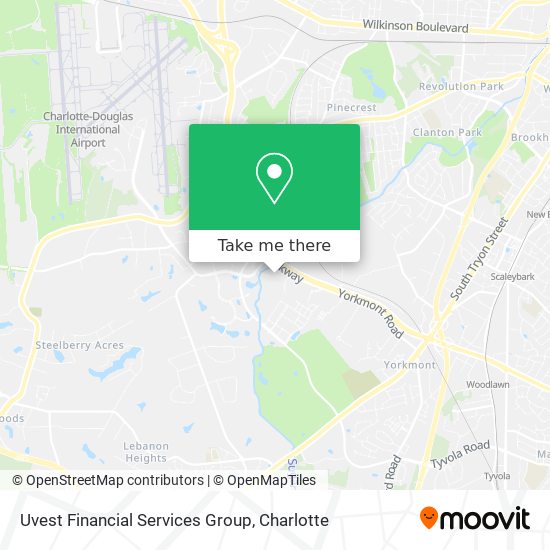 Uvest Financial Services Group map