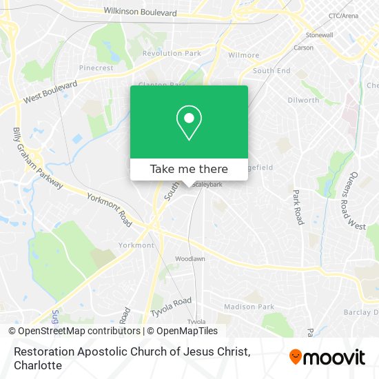 Mapa de Restoration Apostolic Church of Jesus Christ