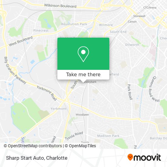 Mapa de Sharp Start Auto