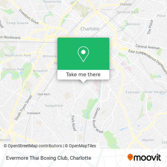 Mapa de Evermore Thai Boxing Club