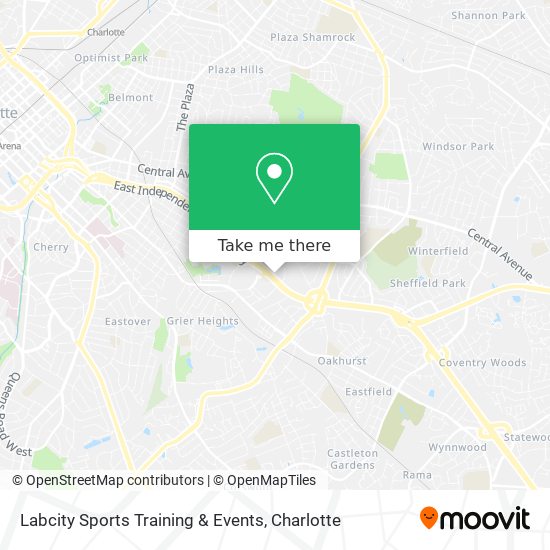 Mapa de Labcity Sports Training & Events