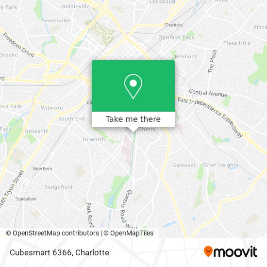 Mapa de Cubesmart 6366