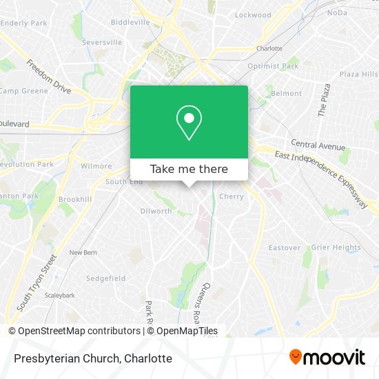 Presbyterian Church map