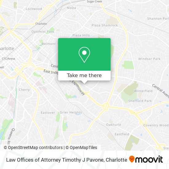 Mapa de Law Offices of Attorney Timothy J Pavone