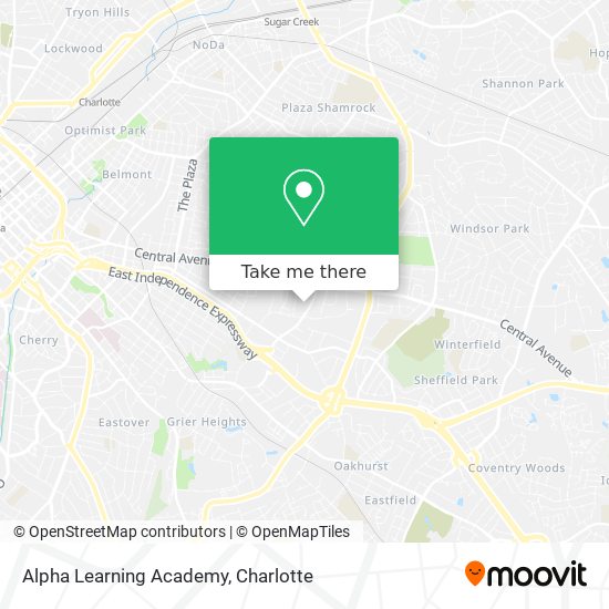 Alpha Learning Academy map