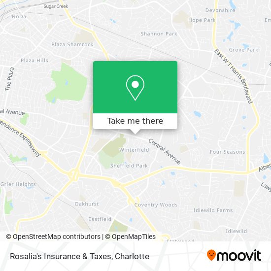 Mapa de Rosalia's Insurance & Taxes