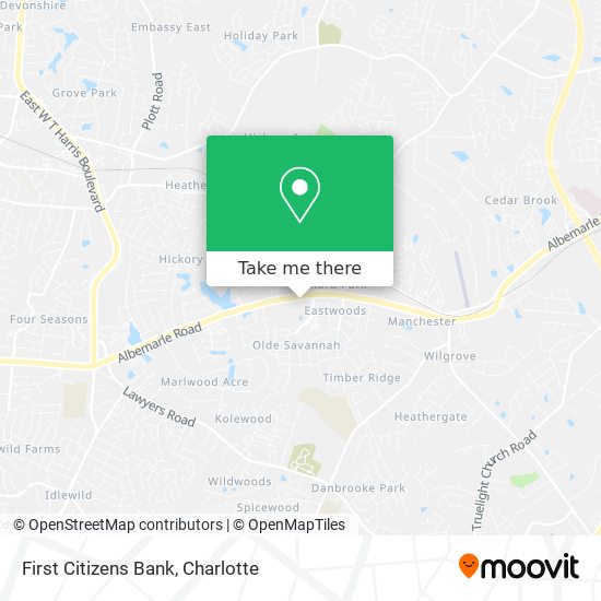 First Citizens Bank map