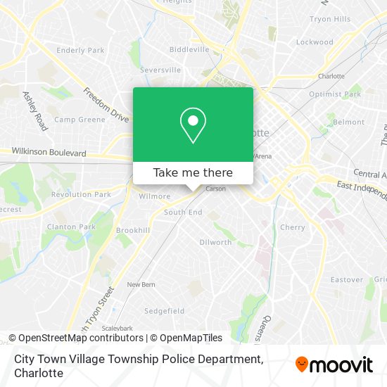 City Town Village Township Police Department map