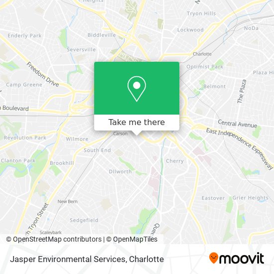 Jasper Environmental Services map