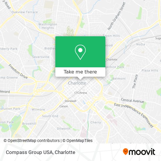 Mapa de Compass Group USA