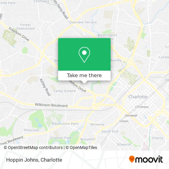 Mapa de Hoppin Johns