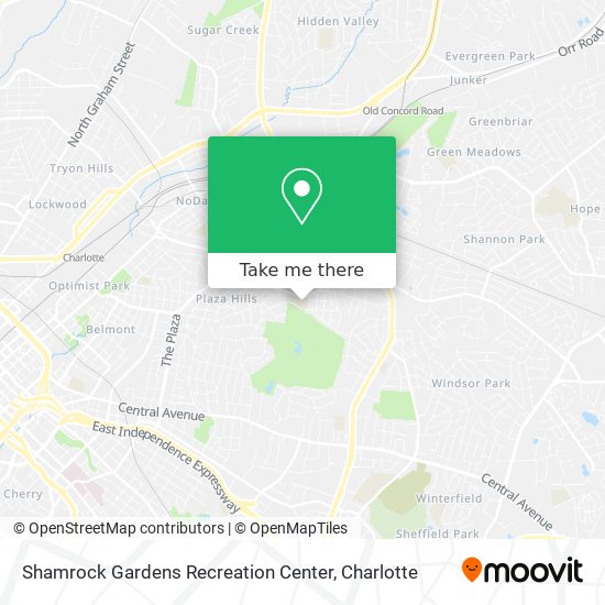 Mapa de Shamrock Gardens Recreation Center