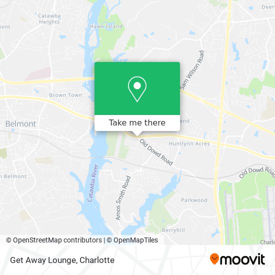 Get Away Lounge map