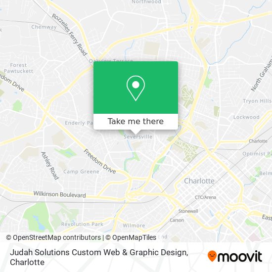 Judah Solutions Custom Web & Graphic Design map