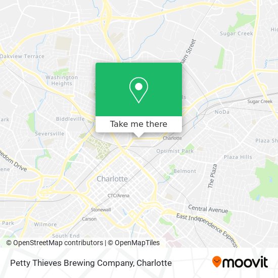 Mapa de Petty Thieves Brewing Company