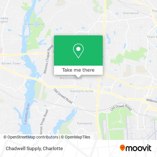 Chadwell Supply map